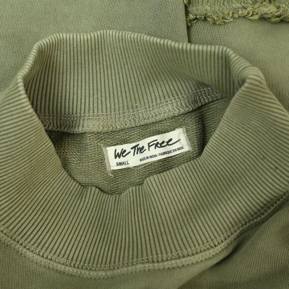 Free People We The Free Pixie Sweatshirt Mini Dress Oversized Cotton S 282980 - Picture 9 of 11